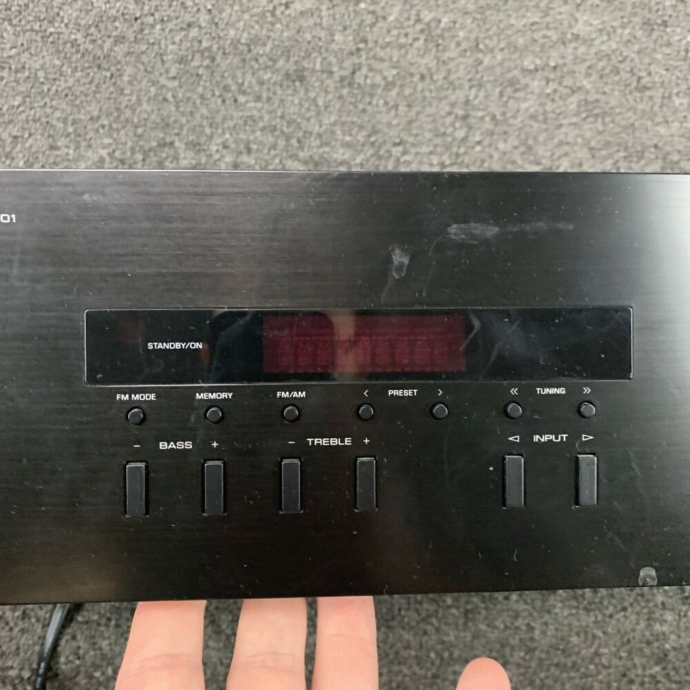 Yamaha R-S201 Natural Sound Stereo Receiver AM/FM Tuner Tested - Picture 3 of 8